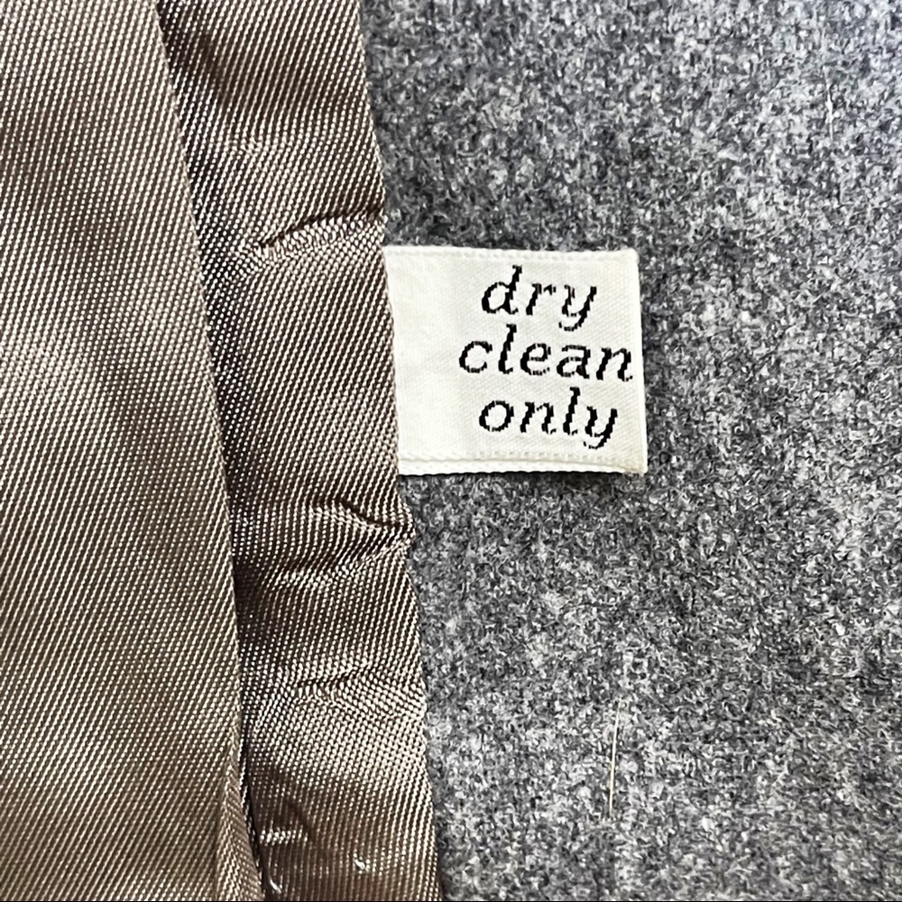 Pendleton Wool Blazer Jacket Office Vintage Gray 8 - image 6